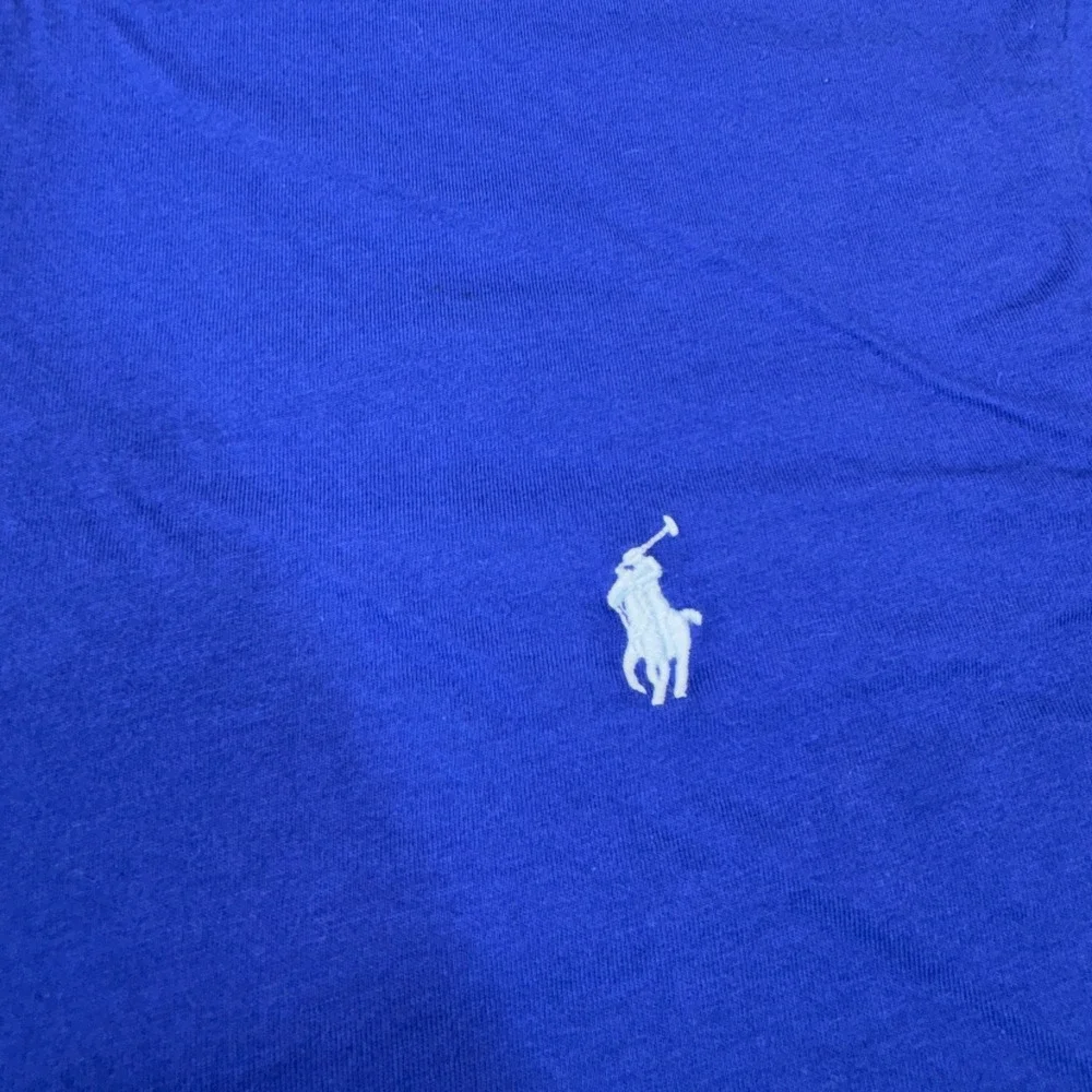 Polo Ralph Lauren T-Shirt Mens XL Tall Blue Short Sleeve Pony Logo Tee Preppy